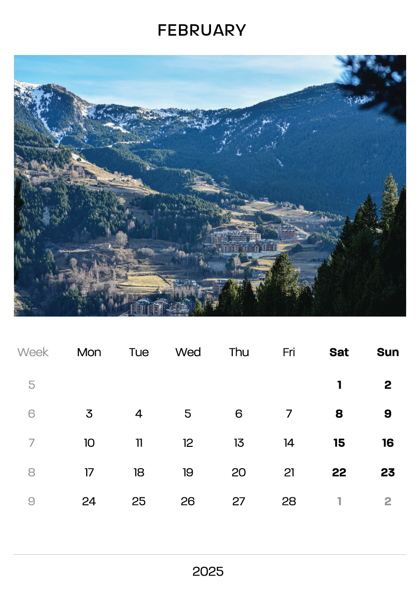 2025 CALENDAR